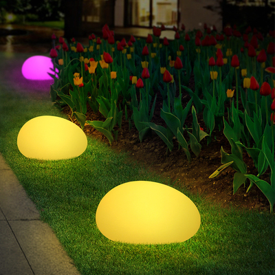 ด้านนอก สวนหินแสงอาทิตย์ แสงหญ้า แผ่นพื้น สี LED ไฟแสงอาทิตย์