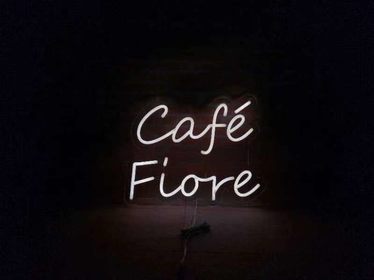 คาเฟ่ หรือ ร้านอาหาร หรือ บาร์ ป้าย Neon LED ที่กําหนดเอง ประดับภายในภายนอก
